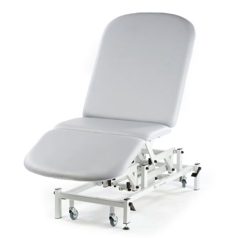Seers - Medicare 3 Section Electric Bariatric Treatment Couch with electric backrest and footrest, 80cm width