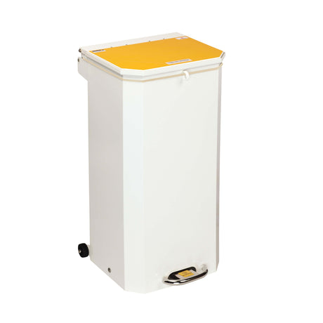 Sunflower - 20, 50 or 70 Litre Hospital/Clinical Bins - yellow and white